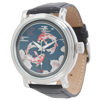 RELÓGIO 美しい錦鯉の和風♡