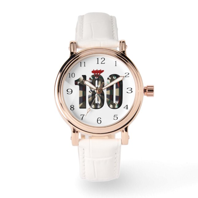 Relógio "180 em 3D: A Dimensão Mais Avançada das Trevas" (Frente)