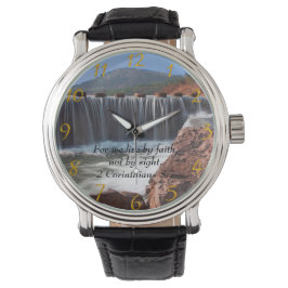 Relógio 2 Corintianos 5:7 Pedras De Passagem