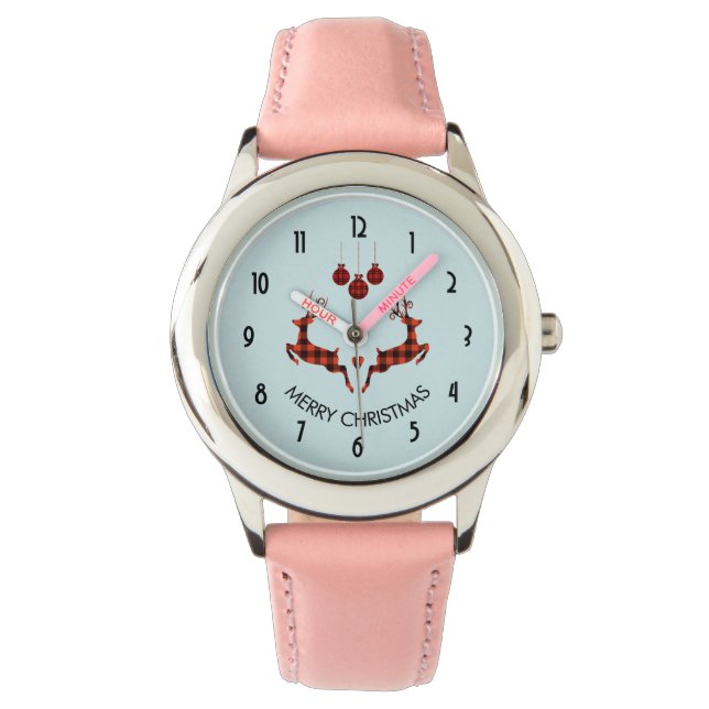 Relógio 2 Estilo Russo de Salto de Natal (Frente)