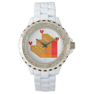 Relógio 3 passos para o eWatch no céu