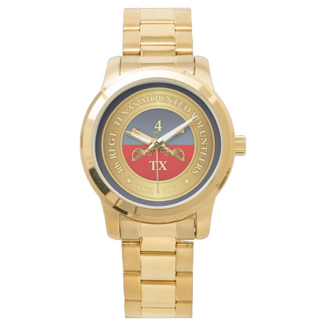 Relógio 4ª Cavalaria do Texas (Frente)