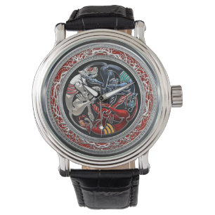 Relógio [400] Tesouros Celtas - Três Cães em Prata