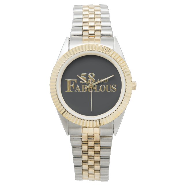 Relógio 58º Aniversário (Frente)