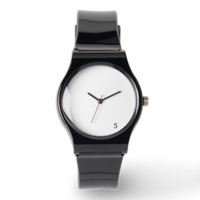 Relógio 5 O’Clock Watch – A Reminder It’s Time Somewhere (Frente)