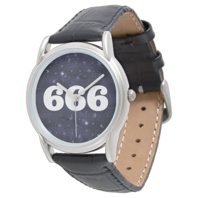 Relógio 666 Angel Number Estrelas Mais alto autoalinhament (Angular)