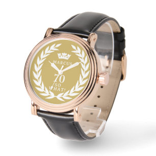Relógio 70 Então, que engraçado Laurel Wreath Crown 70 Ani