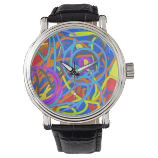 Relógio A Loja de Tinta Wacky para Baixo