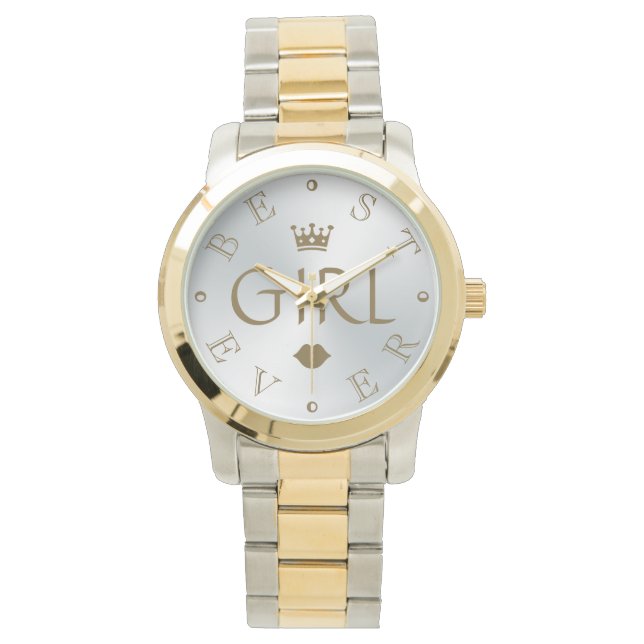 Relógio A MELHOR GAROTA NUNCA PASSA O Gradiente (Frente)