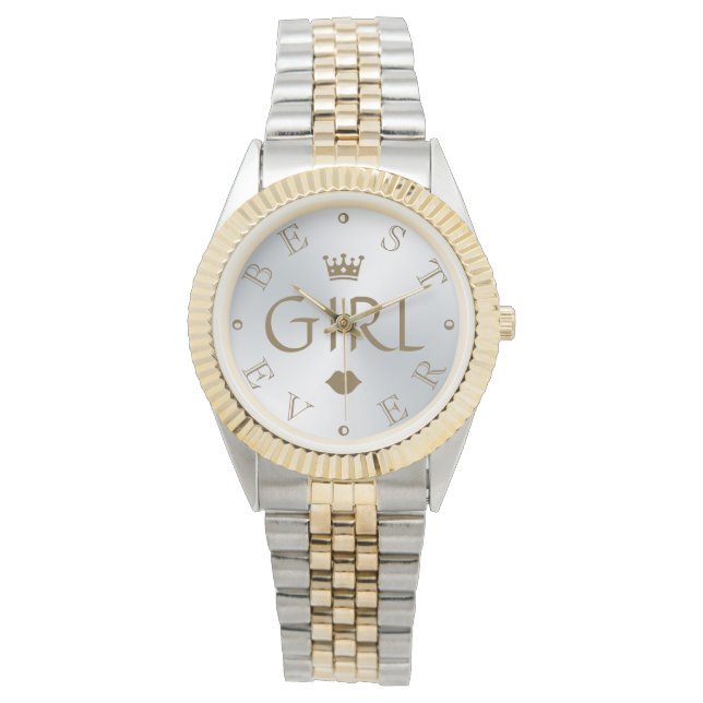 Relógio A MELHOR GAROTA NUNCA PASSA O Gradiente (Frente)