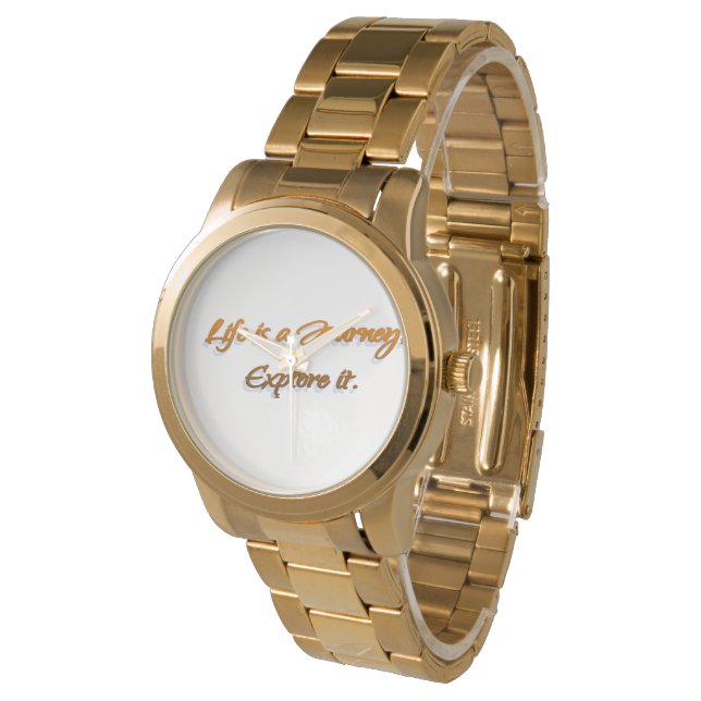 Relógio A Vida É Uma Viagem (Angular)