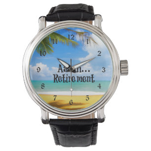 Relógio Aaah.aposentadoria