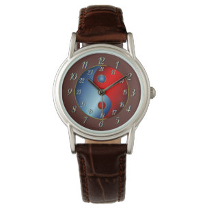 Relógio Abaixo a Terra - Brown Yen Yang Watch