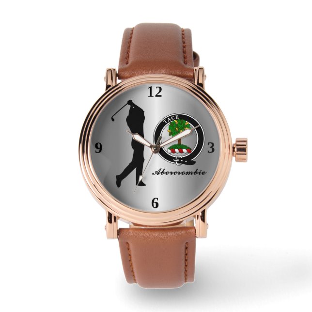 Relógio Abercrombie Clan Badge (His) Golf   (Frente)