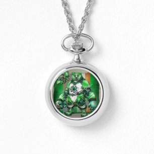 Relógio Abraçar o Espírito do Dia de São Patrício na Irlan