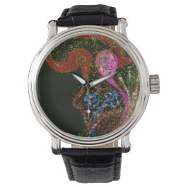 Relógio Abstract Art Vintage Watch