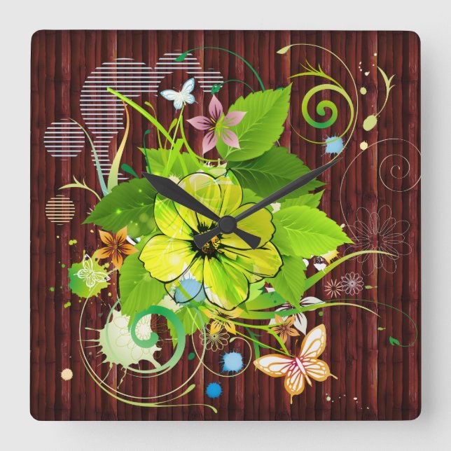 Relógio abstrato Art 36 (Frente)