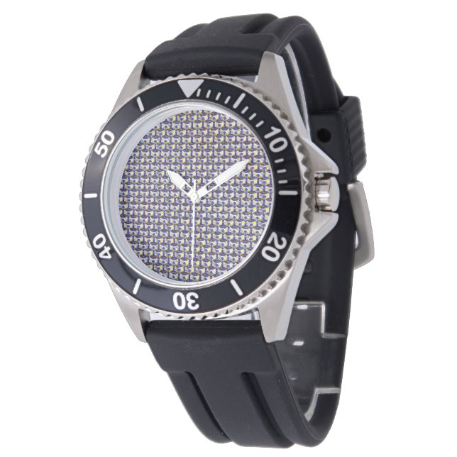 Relógio Abstrato digital standard design 1216 - Men's Watc (Angular)