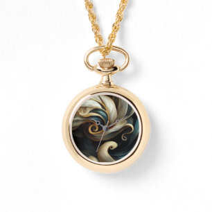 Relógio Abstrato Swirls 4