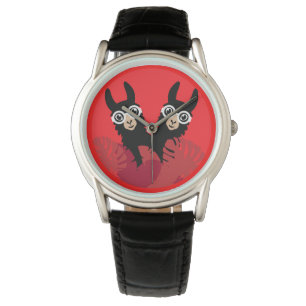 Relógio Acessórios Llama Alpaca divertidos