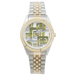 Relógio Activate My Heart Pattern Silver