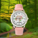 Relógio Adição de preguiça-branca<br><div class="desc">design por www.etsy.com/shop/InkleyStudio</div>