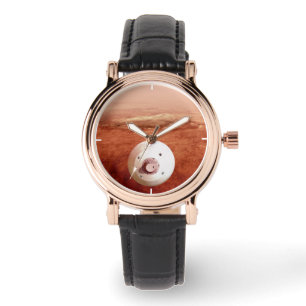 Relógio Aeródromo Com Perseverança Descendente Da Superfíc