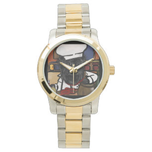 Relógio Affenpinscher Chef