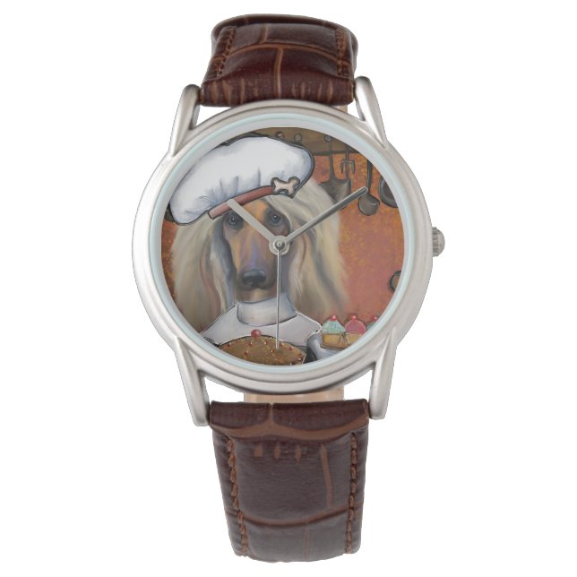 RELÓGIO AFGHAN HOUND (Frente)