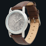 Relógio Aged Floral<br><div class="desc">Aged Floral II pelo Vision Studio. Padrão composto por designs florais desbotados e semelhantes a antigas.</div>