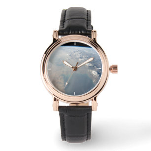 Relógio Águas Azuis Tropicais Do Golfo Persa. 2