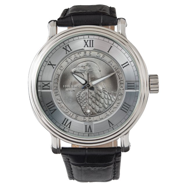 Relógio Águia do Dólar Comemorativo ~ (Frente)