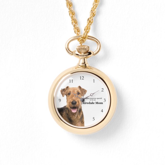 Relógio Airedale Mãe Watch (Frente)