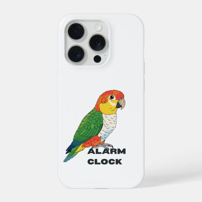Relógio Alarme Conure Sol – Papagaio Alto (Verso)