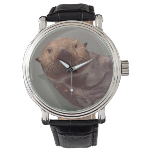 Relógio Alaska Otter Photo Designed Elegant Watch