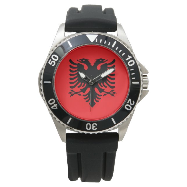 Relógio Albania (Frente)
