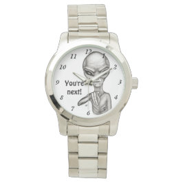 Relógio Alienígena ruim, você é a próxima!