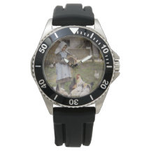 Alimentando os frangos (por Walter Frederick Osbor