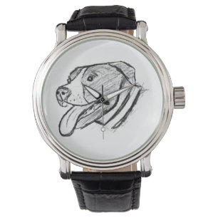 Relógio amante de os animais de poster de foto desenhado p