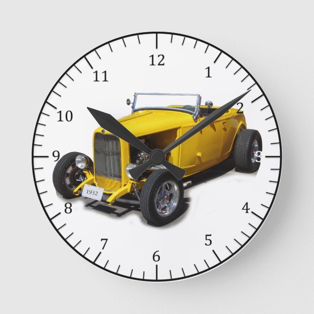 relógio amarelo da torre de 1932 (Frente)