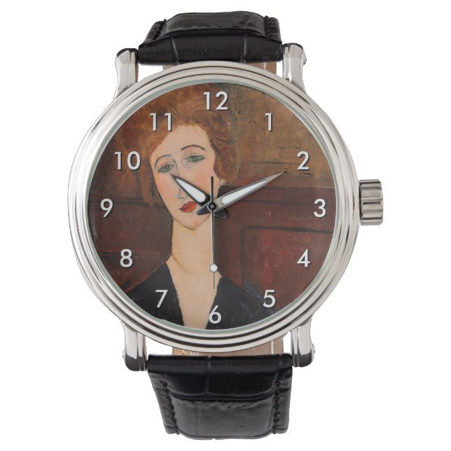 Relógio Amedeo Modigliani - Retrato de uma Mulher (Frente)