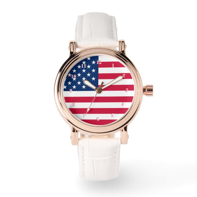 Relógio America Flag Watch EUA (Frente)
