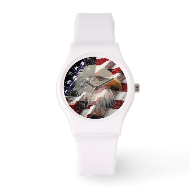 Relógio American Eagle Flag Watch (Frente)