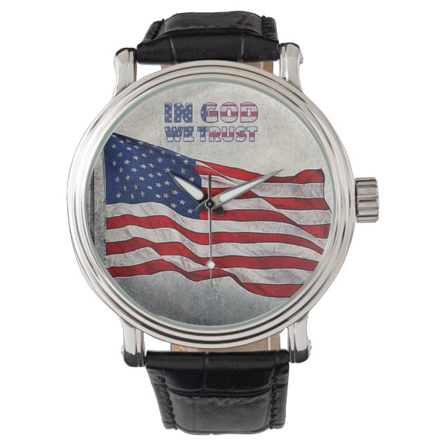 Relógio American Flag eWatch (Frente)