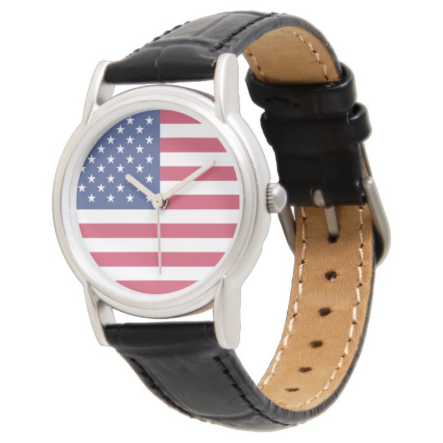 Relógio American Flag Ladies Watch (Angular)