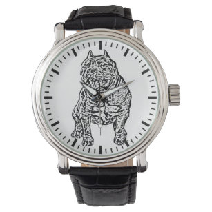 Relógio Americano Bully Dog mens wristwatch