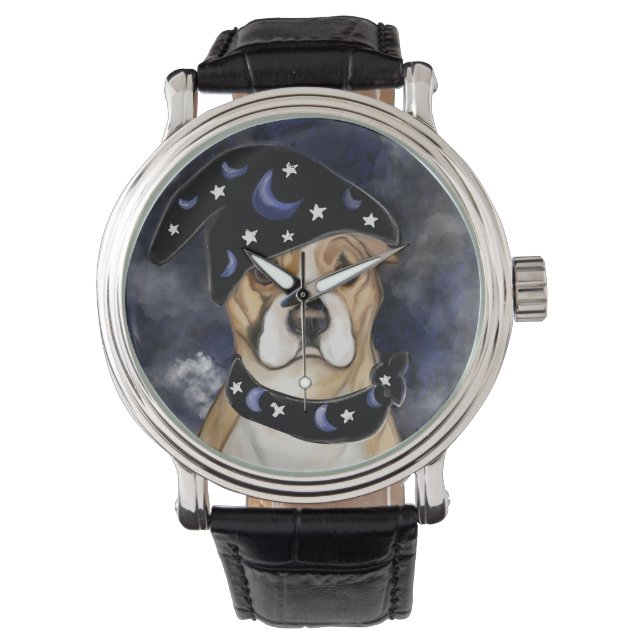 RELÓGIO AMERICANO STAFFORDSHIRE TERRIER (Frente)