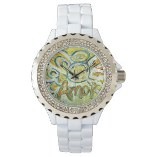 Relógio Amor Inspirational Angel Love Watch