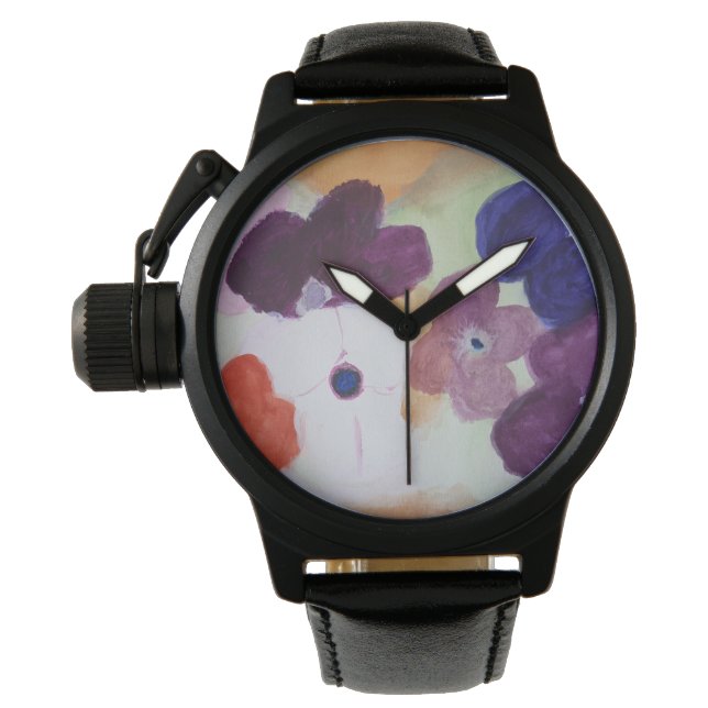 Relógio Anemone Spring Flowers Watch (Frente)