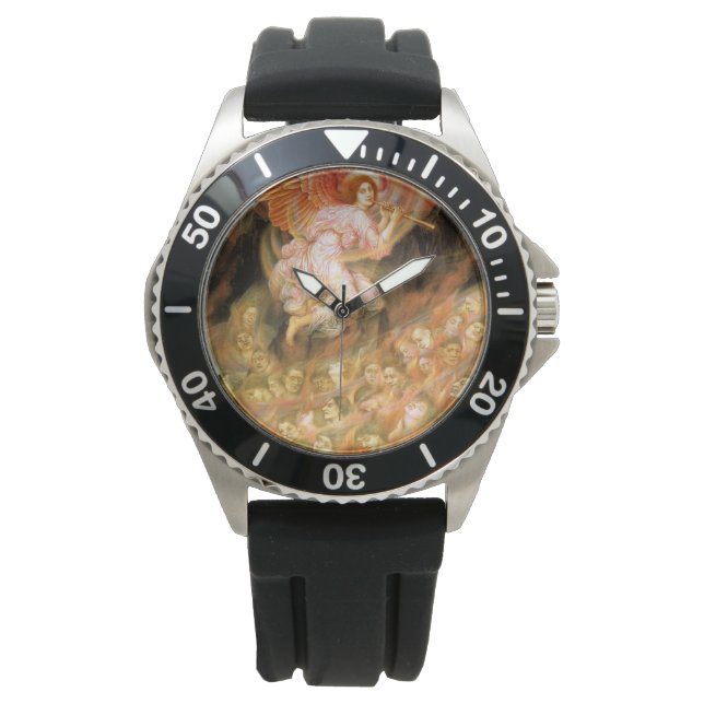 Relógio Angel Piping para as Almas no Inferno (Frente)